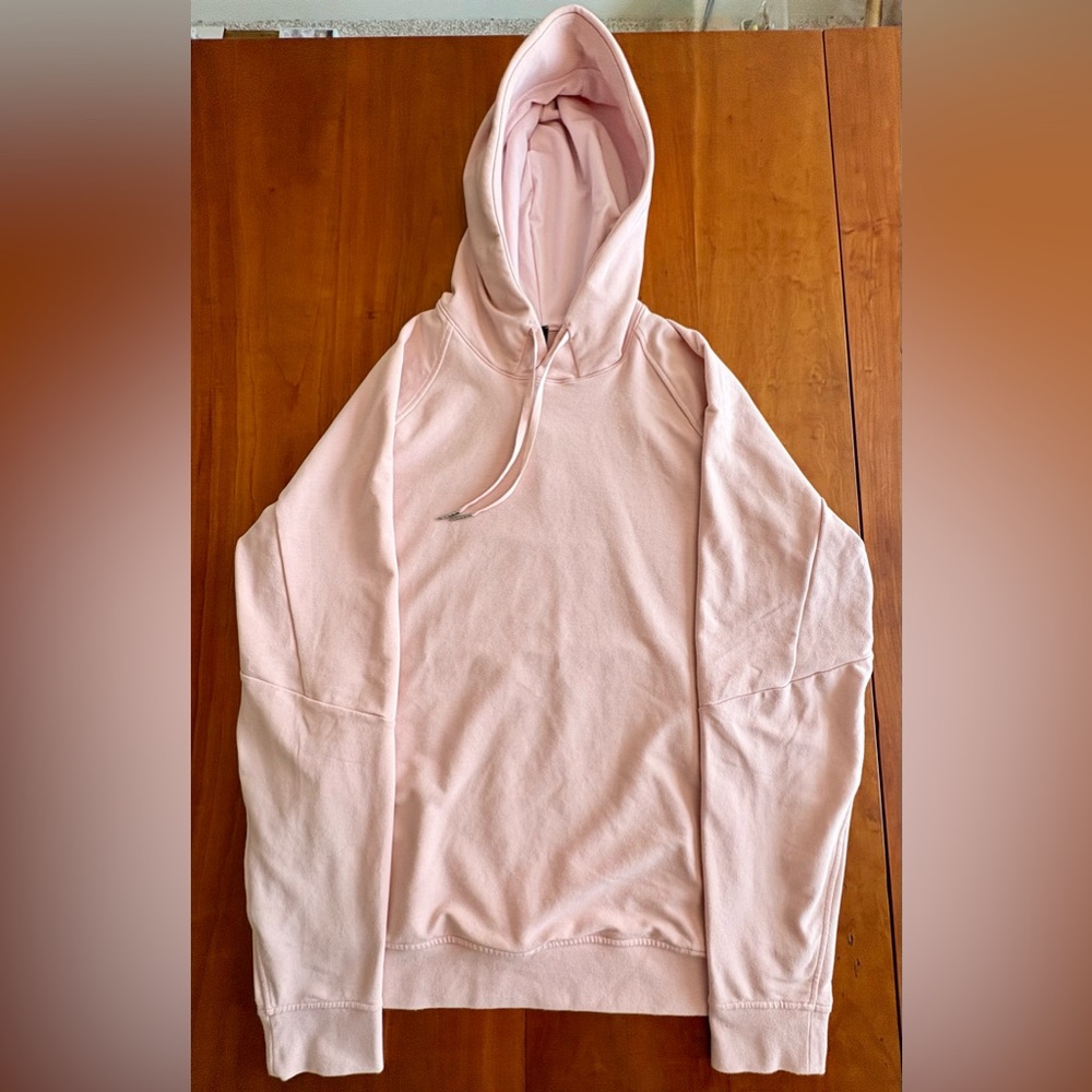 Lululemon Men’s City Sweat Pullover Hoodie Size Medium Light Pink Sweatshirt